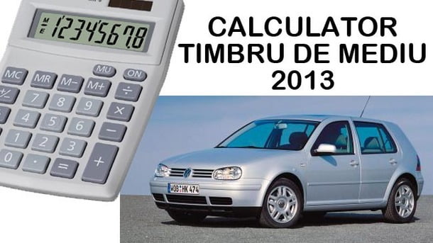 Calculator pentru timbrul de mediu, disponibil pe site-ul ...