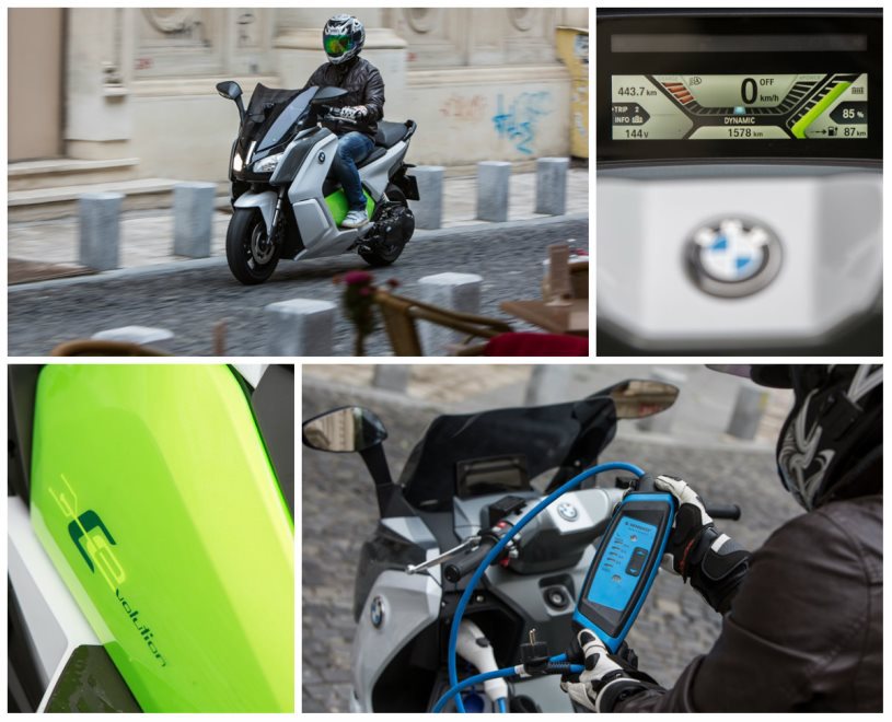 Scuterul electric BMW C Evolution stabilește noi standarde de eficiență (VIDEO)