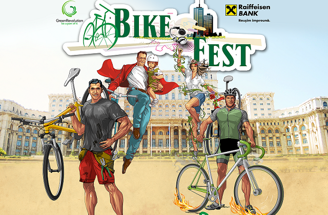 VIDEO BikeFest te provoacă la Urban Race, singurul cyclo-cross din curtea Palatului Parlamentului