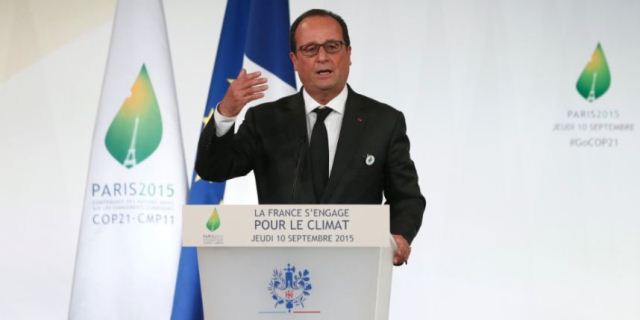 Francois Holland la COP21