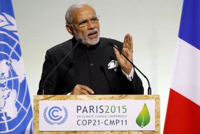 Narendra Modi la COP21