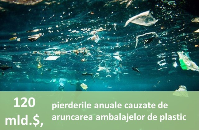 120mld.$, pierderile anuale cauzate de aruncarea ambalajelor de plastic