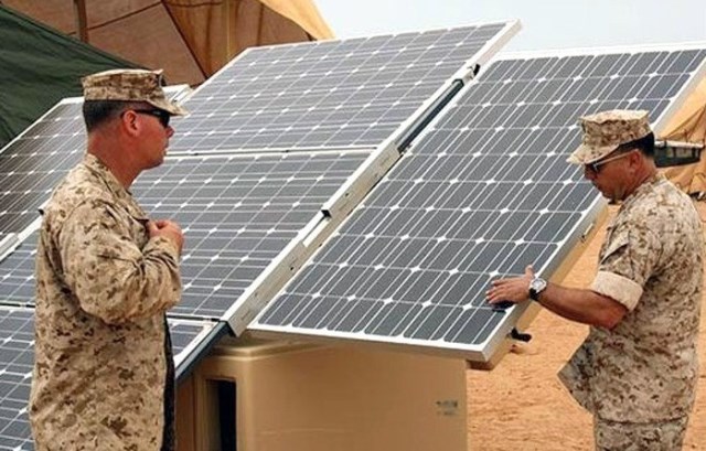 NATO: Energiile regenerabile ar putea salva viața soldaților