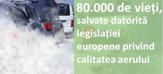 80.000 de vieți, salvate datorită legislației europene privind calitatea aerului
