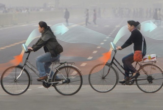 poluare bicicleta filtrare aer