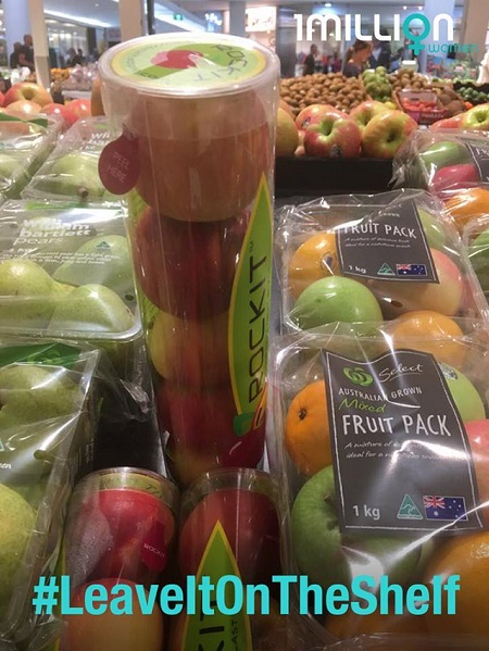 Provocare de la 1 Million Women: lasă pe rafturi fructele și legumele ambalate în plastic