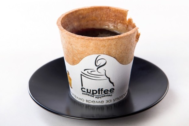 Cupffee, paharul care poate fi mâncat după ce termini cafeaua