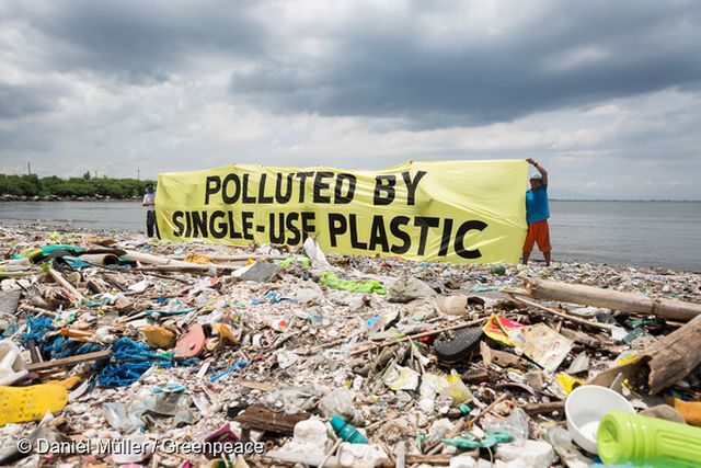poluare plastic uk greenpeace
