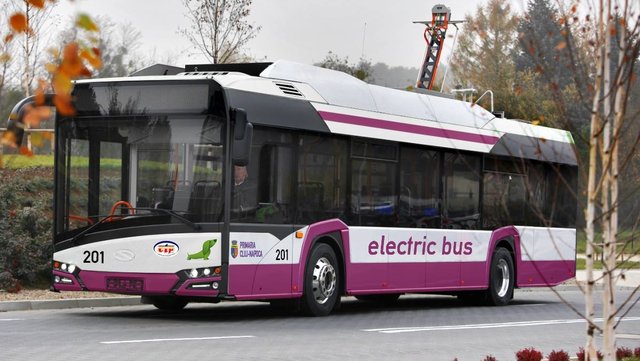 Primele autobuze electrice din România vor ajunge la Cluj la sfârşitul lunii aprilie