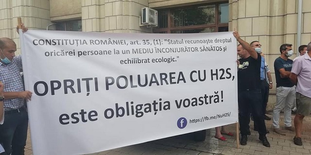 Agenția pentru Protecția Mediului București și IRIDEX, chemate în judecată pentru poluarea cu hidrogen sulfurat