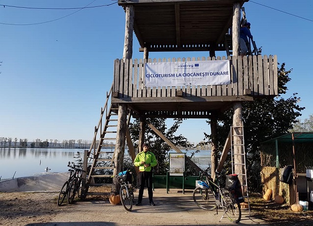 Ciocănești Dunăre, noua destinație de cicloturism din Călărași dezvoltată de WWF
