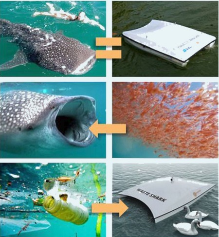 Waste Sharks, dronele care colectează plasticul de la suprafața apelor