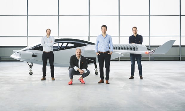 Un prototip de taxi zburător 100% electric, dezvăluit de un start-up german