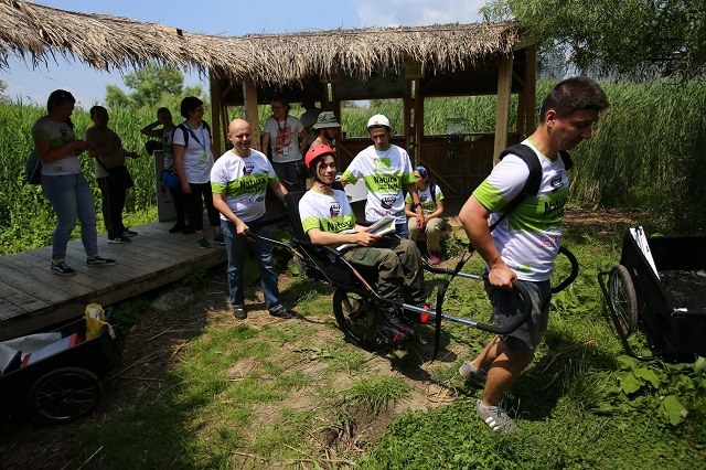 Primul proiect din România pentru accesul în natură al persoanelor cu dizabilități motorii