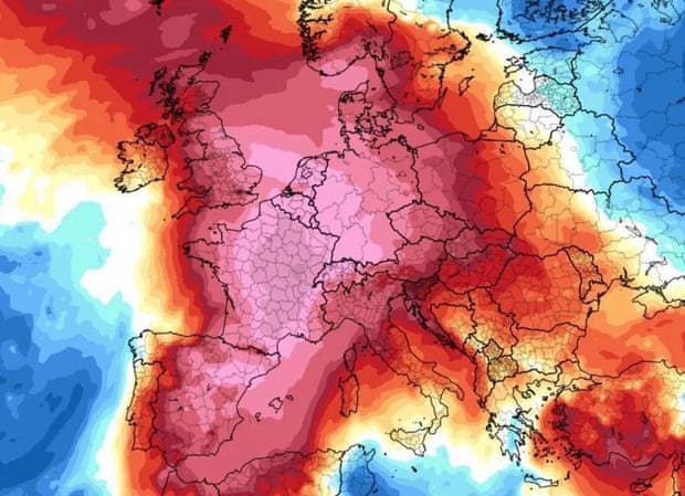 Europa a înfruntat primul val de căldură din această vară