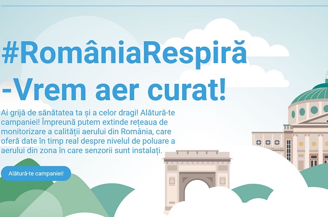 Campanie de crowdfunding pentru instalarea senzorilor de monitorizare a calității aerului din România