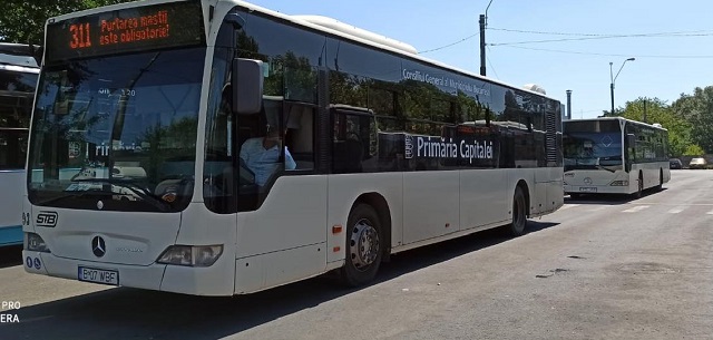 PMB transformă vechile autobuze Mercedes în troleibuze şi autobuze propulsate cu gaz natural comprimat