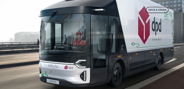 DPD va testa Volta Zero, primul camion electric construit special pentru livrări