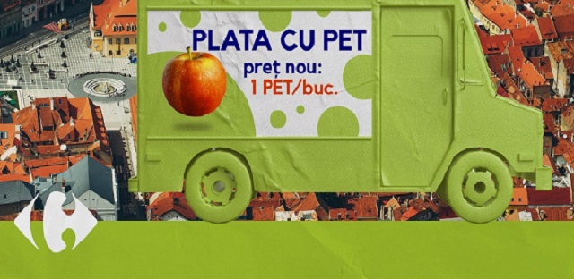 Carrefour România programul "Plata Cu PET-ul" în 6 orașe din țară