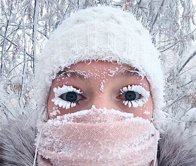 Frig extrem în localitățile din Siberia: minus 58,3 grade Celsius