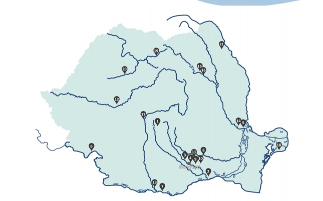 Raport. Microplastic descoperit în 16 dintre cele mai importante ape dulci din România