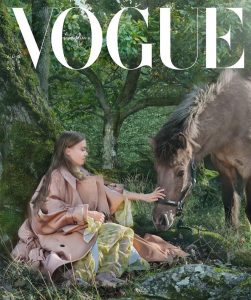 Greta Thunberg, pe coperta Vogue Scandinavia