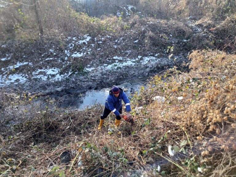 O persoană fizică a fost amendată cu 40.000 de lei pentru poluarea râului Argeș