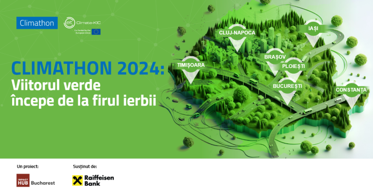 Climathon 2024 – Un hackathon pe teme de mediu în 7 orașe din România