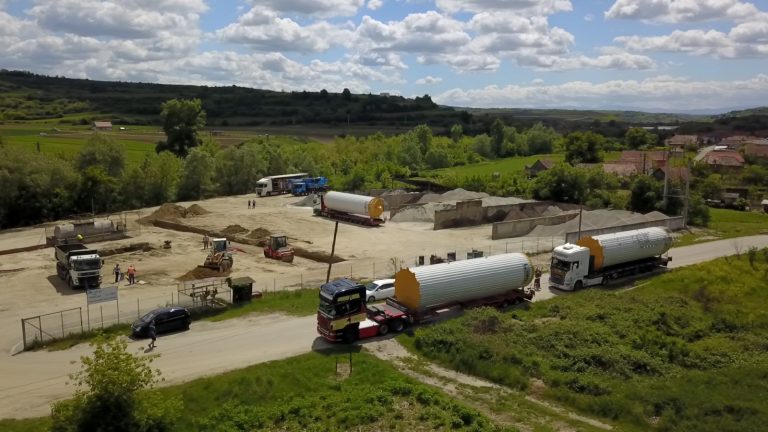 Compania Drumuri și Poduri SA Sibiu și-a luat o stație nouă de asfalt cu emisii reduse