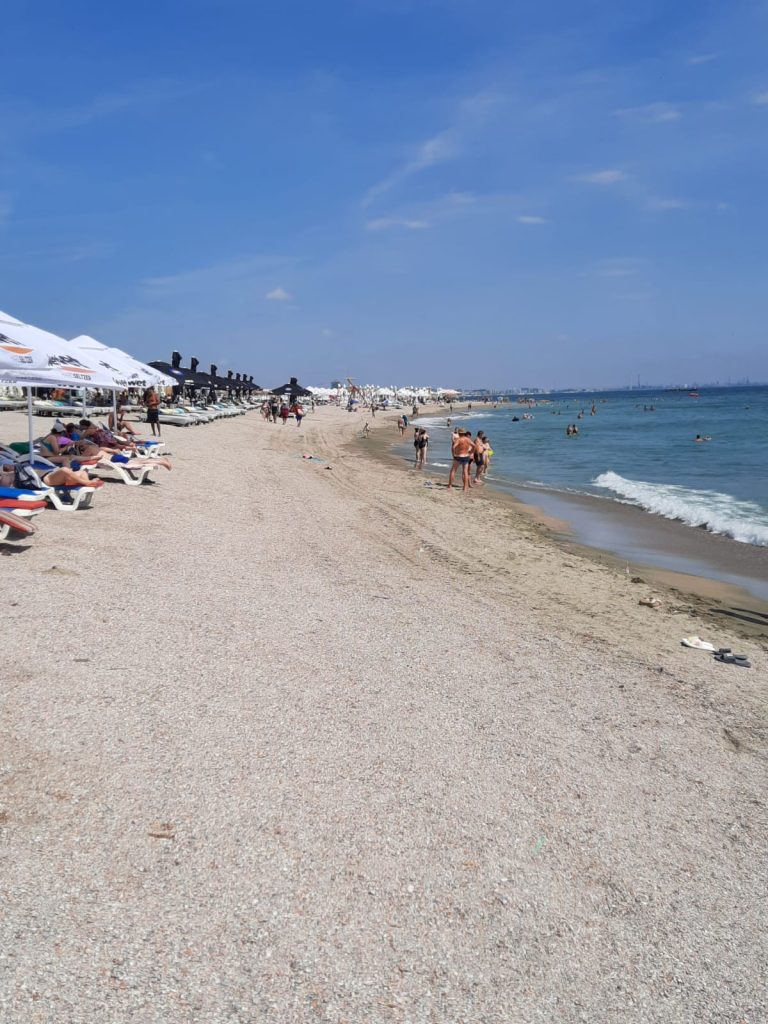 Imagine: Litoralul Mării Negre. Iulie 2024. Sursa: Apele Române Dobrogea - Litoral