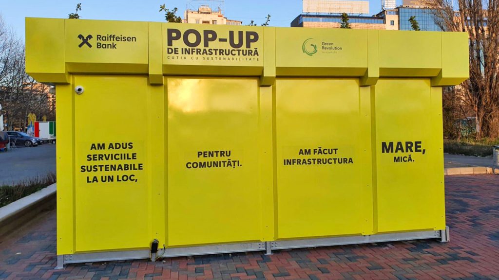 Foto: Pop-up de infrastructură, Green Revolution