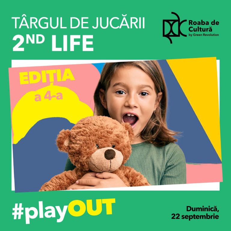 Târgul de jucării 2ND LIFE – dă o nouă viață jucăriilor tale! 😊