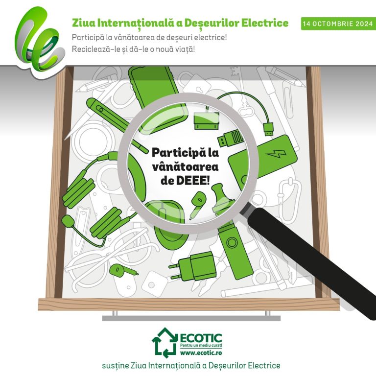 Foto: Participă la vânătoarea DEEE, ©Ecotic