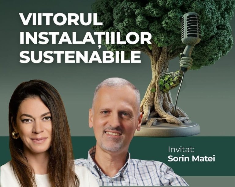 Foto: Cover podcast Green Report - Viitorul Instalațiilor Sustenabile, ©Green Report