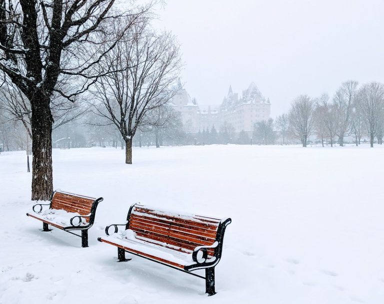 Foto reprezentativă: Iarnă în Ottawa, Canada, 23 decembrie 2017, ©Karl