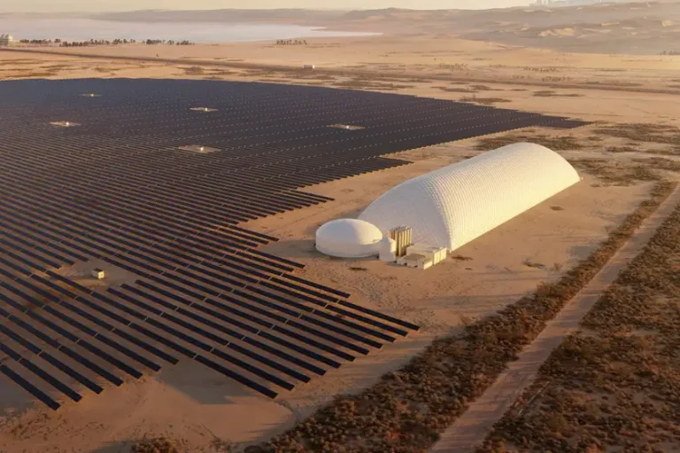 Foto: Fabrica de „baterii cu CO2”, ©Energy Dome