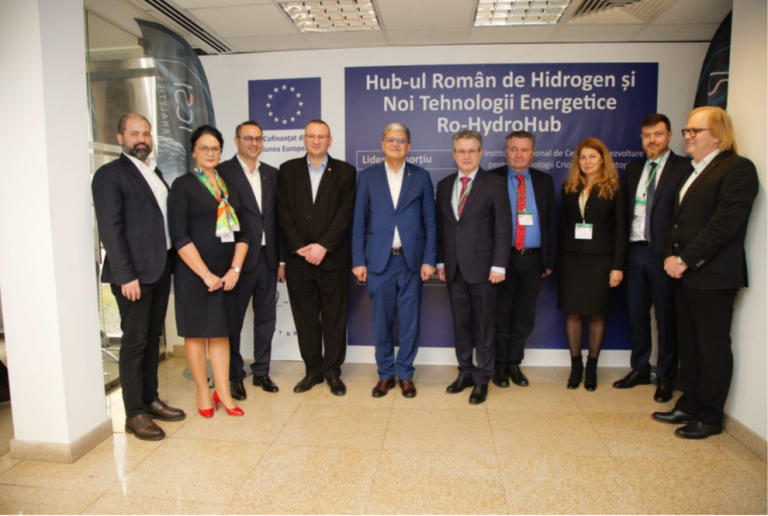 Foto: Lansare Ro-HydroHub, aprilie 2025, România Sursa: MIPE