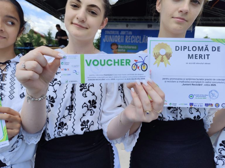 Concursul JUNIORII RECICLĂRII, ediţia 2025, Buzău