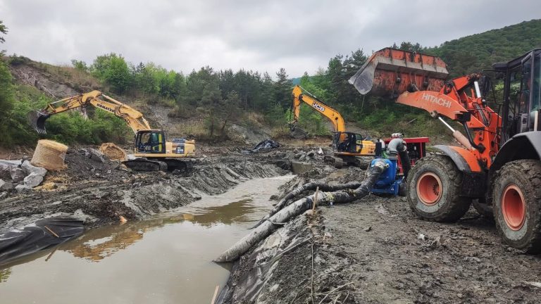 Praid | Începe desalinizarea râului Târnava Mică pentru alimentarea cu apă potabilă