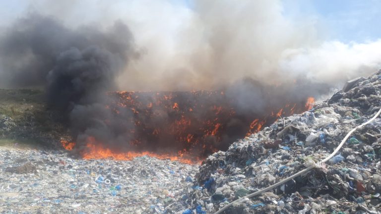 Incendiu de proporții la CMID Tărpiu