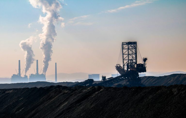 Foto: Cariera de cărbune la Roşiuta. Sursa: Ministerul Energiei | Facebook