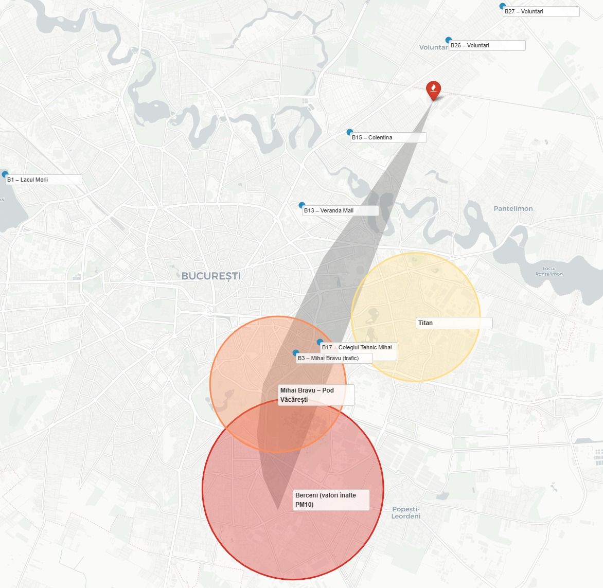 Situație poluare aer Ministerul Mediului