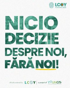 Design Local Conference of Youth România, Sursa: Arhiva Platforma Tinerilor pentru Sustenabilitate