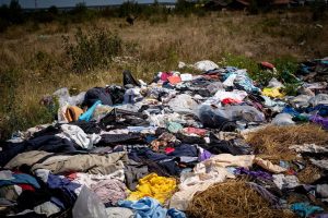 Foto: Deșeuri textile aduse ilegal în țară, ©Diana Buzoianu
