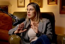 Foto: Ministra Mediului Diana Buzoianu la Podcastul Green Report