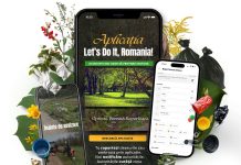 Aplicația Let’s Do It, Romania!, utilizată pentru raportarea deșeurilor și a ambroziei.