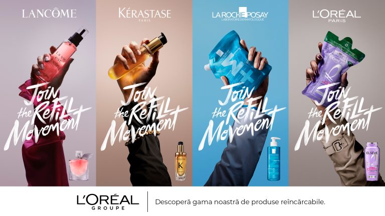 Mai puține deșeuri și un preț mai mic: Pariul L’Oréal Groupe pe produsele refill